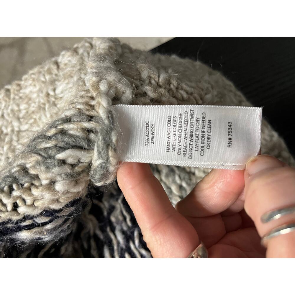 Y2K Telluride Clothing Wool and Acrylic Blend Nordic Style Cardigan - Picture 9 of 9
